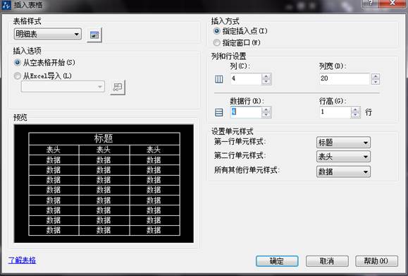 表格的創(chuàng)建、調(diào)整與文字的編輯