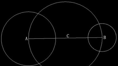 CAD如何畫(huà)兩個(gè)圓的外切線