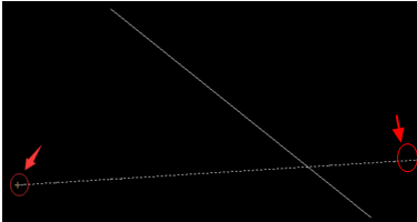 中望CAD將兩條任意角度的直線(xiàn)變?yōu)榛ハ啻怪睜顟B(tài)的便捷方法