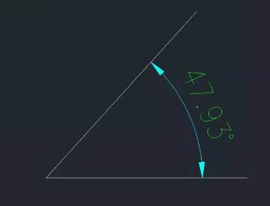 CAD的角度標注如何由XX.XX°改為XX°XX′XX″？