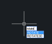 CAD旋轉(zhuǎn)的快捷鍵
