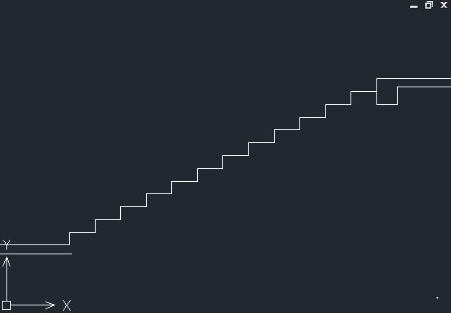 CAD如何利用工具繪制樓梯？